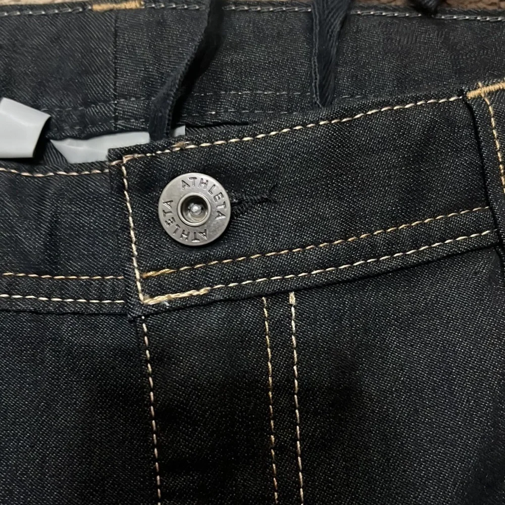 NWT Athleta Frontier jeans Blue Denim Plus size 16 - Picture 6 of 10